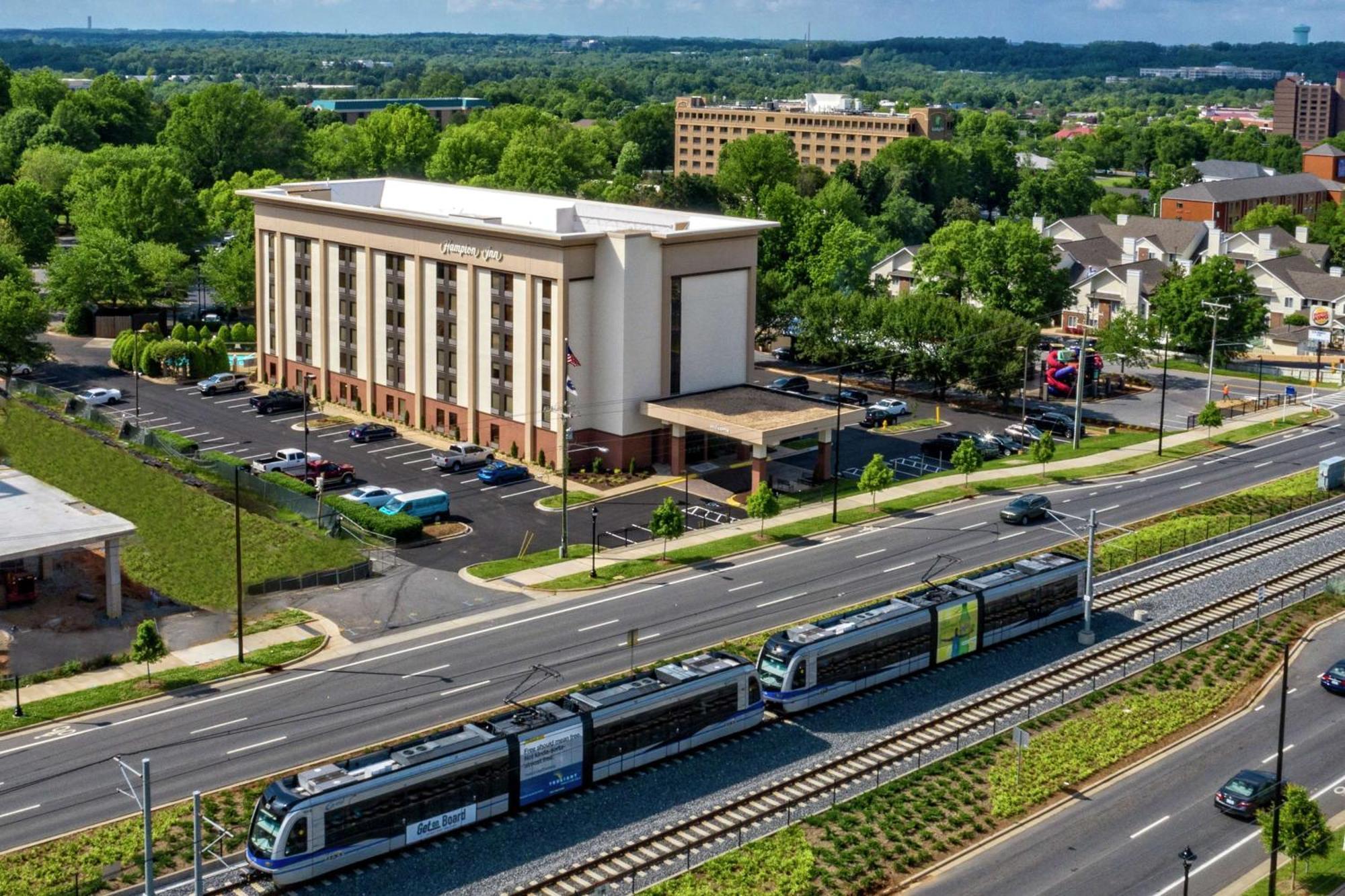 Hampton Inn Charlotte University Place Exterior foto